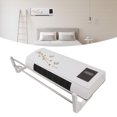 thumbnail image 1 of Mini Air Conditioner, Cooling And Heating Function ABS Shell Air Conditioner Timing Function Wide Application US Plug 110V  for Living Room, 1 of 8