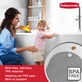 thumbnail image 2 of Rubbermaid Instamat Bath Tub Shower Mat, Non-Slip, Hangs on Showerhead for Quick Drying, 27.2" x 15.2", Grey, 2 of 8