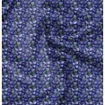 thumbnail image 1 of Soimoi Poly Georgette Fabric Leaves Leaves Fabric Prints by Yard 42 Inch Wide, 1 of 6