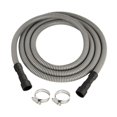 thumbnail image 1 of jifeng Dishwasher Drain Hose Universal Replacement Drain Extension Hose with Clamps Versatile Discharge Waste Pipe PP Material Suitable for Compact Kitchens Home Use 300cm/118.11inch, 1 of 9