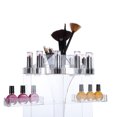 thumbnail image 3 of SortWise Acrylic Organzier,Cosmetic Makeup Storage Box with 360° Rotating Organizer Swivel Nail Polish Rack, 3 of 5