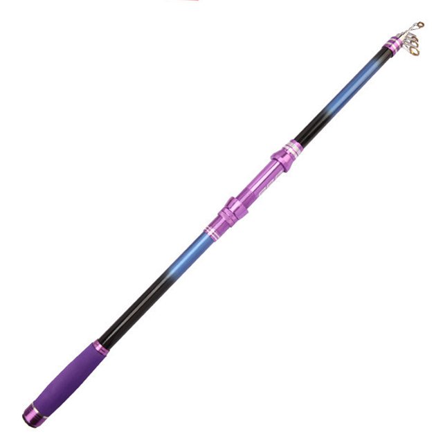 ziyahi Portable Long Section Fishing Rods Tight Rod Section Angling Equipment for Freshwater Saltwater