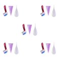 thumbnail image 3 of maskred Shaver Shaping Tool for Smooth Pubic Hair and Skin Easy to Triangle 5Set, 3 of 6