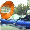 thumbnail image 4 of Ecohintz Kayak Sail, 42-Inch Downwind Kayak Sail Kit - Instant Pop-Up Foldable Wind Sail for Kayaks & Sup Boards | Easy Setup & Portable for Water Sports, Sup Sail, Green, 4 of 7