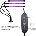 thumbnail image 1 of pitrice DC 5V USB Powered Full Spectrum LED Plant Grow Light Flower Fruit Grow Lamp with Desktop Clip 4 Tube 80LED 20W, 1 of 8