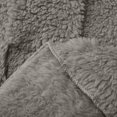 thumbnail image 3 of Yuyuzo Cardigans for Women Sherpa Fuzzy Open Front Fleece Hooded Jackets Winter Warm Outwear Soft Coats, 3 of 6
