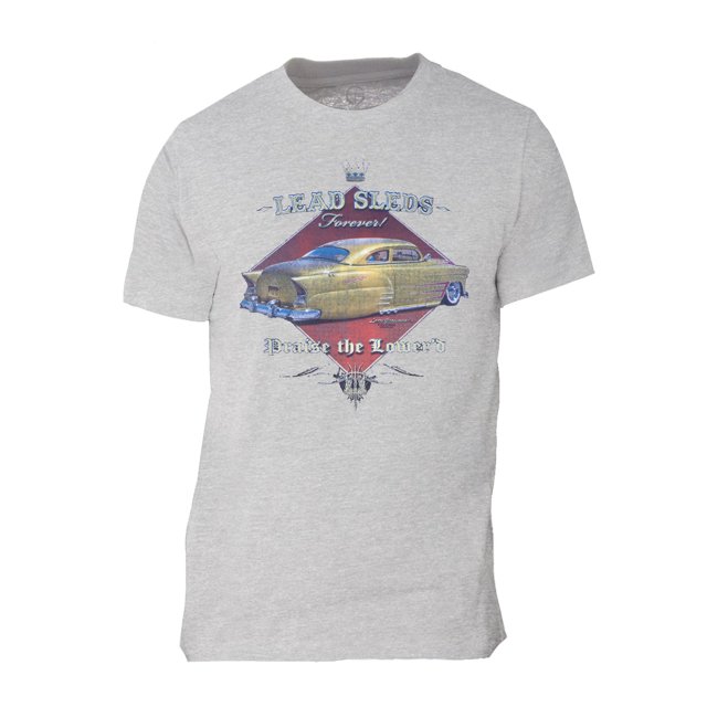 Men's Lead Sleds Short-Sleeve T-Shirt - Heather Grey - 3X-Large