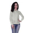 thumbnail image 1 of Moomaya Full Sleeve Cotton Collar Shirts For Womens Formal Plain Workwear, 1 of 6