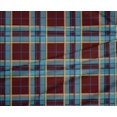 thumbnail image 4 of oneOone Polyester Lycra Fabric Madras Check Printed Fabric 1 Yard 56 Inch Wide, 4 of 4