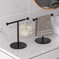 thumbnail image 2 of Towel Holder Wall Mount Paper Towel Rack Vertical Bathroom Desktop Organizer Metal Stand Toilet Roll Holder Kitchen Counter Storage Rack Metal Tissue Dispenser R-155, 2 of 6