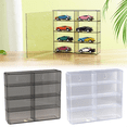 thumbnail image 3 of 1:64 for Hot Wheel Display Box Car Model Toy Cabinet Rack for Hotwheel Cars Diecast Storage Dustproof Display Box A, 3 of 5