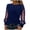 Blue#womens sequin top, variant on VINUSLI Sequin Tops for Women Plus Size Shiny Glitter Off Shoulder Tunic Top Elegant Crewneck Long Sleeve Party Bling Blouse Black,XXL