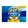thumbnail image 3 of Tampax Tampons Compact Pearl, avec Tresse LeakGuard & Applicateur Extensible, Absorption Régulière, Applicateur Extensible Compact, Sans Parfum, 3 of 27