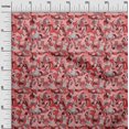 thumbnail image 3 of oneOone Cotton Cambric Pink Fabric Abstract Craft Projects Decor Fabric Printed By The Yard 42 Inch Wide, 3 of 4