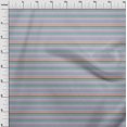 thumbnail image 3 of oneOone Tissu Flex en Coton Tissu Imprimé à Rayures Horizontales 1 Yard 40 Pouces de Large, 3 of 4