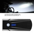 thumbnail image 4 of Bike Light, ABS Bike Headlight Loud Electric Horn  for Night Riding Black,Green, 4 of 7