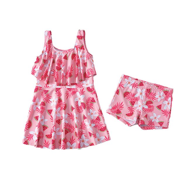 Maillot de Bain Fille une Pièce Maillot de Bain Fille Bikini Ado Fille pour Filles 2-3 Ans Mode Fille