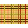 thumbnail image 1 of Ahgly Company Machine Washable Indoor Rectangle Transitional Yellow Area Rugs, 3' x 5', 1 of 7