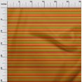 thumbnail image 2 of oneOone Velvet Mustard Yellow Fabric Stripes Craft Projects Decor Fabric Printed By The Yard 58 Inch Wide, 2 of 4