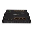 thumbnail image 2 of StarTech.com Industrial 8 Port Gigabit PoE+ Switch with 2 SFP MSA Slots, 30W, Layer/L2 Switch Hardened GbE Managed, Rugged High Power Gigabit Ethernet Network Switch IP-30/-40 C to 75 C - Managed Network Switch (IES101GP2SFW) - Switch - managed - 8 x 10/100/1000 (PoE+) + 2 x SFP - DIN rail mountable, wall-mountable - PoE+ (200 W) - for P/N: GLCLHSMDSTTA, GLCSXMMDST, GLCSXMMDSTT, GLCTEST, MASFP1GBTXST, SFP1GELXST, 2 of 3