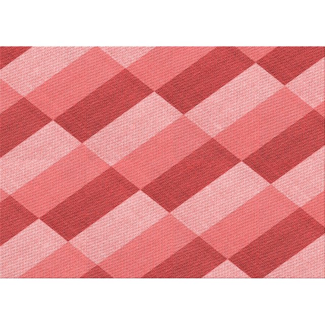 Ahgly Tapis Rectangulaire Lavable en Machine Intérieur Transitionnel Rose Corail Clair, 2 Pieds x 3 Pieds