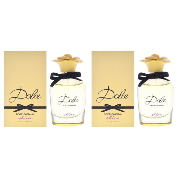 Dolce Shine par Dolce and Gabbana pour Femmes - Vaporisateur EDP 1,6 oz - Lot de 2
