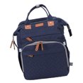 thumbnail image 1 of Backpack Diaper Bag Foldable Multifunctional Baby Diaper Backpack with USB Charging Port for Travel, 1 of 7