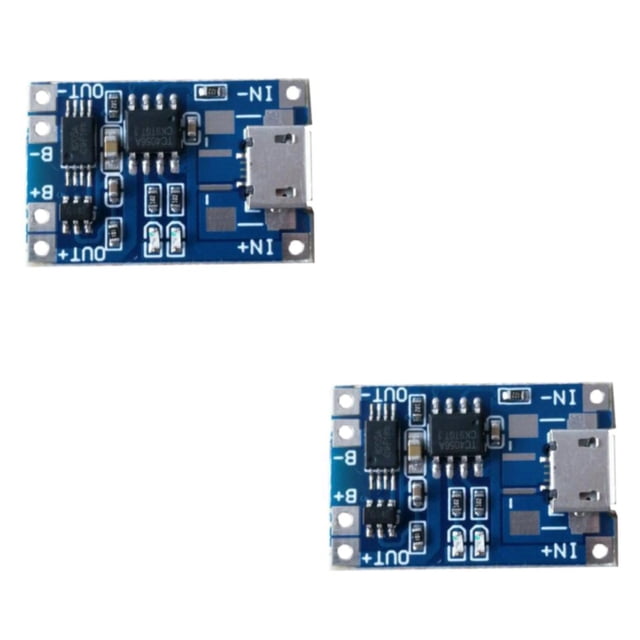 yingyy 1/2/5 Pcs 5V pour Micro Rechargeable USB 1A Lithium Lithium Battery Charger Module Battery Charger Module Charging Board 1pcs type 1 2Ensemble