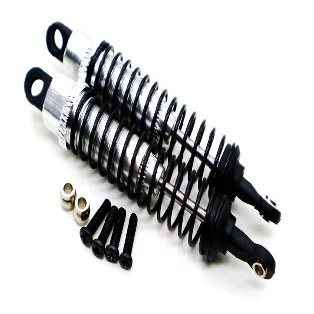 ZheElen Threaded Front Shock Absorber For 1/16 HQ 732 OFF-Road RC Car Accessories Silver