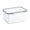 C, variante sur HBBKVI Contenants de Rangement, Contenants de Rangement pour Fruits et Légumes pour Réfrigérateur avec Égouttage Contenants Frais 3 en 1 Contenants de Rangement pour Produits Grand Organisateur, Organisateurs et Rangement