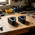 thumbnail image 2 of Golf Cart Windshield Clips 2 Pack, Easy Install, Weather Resistant Glass Fixing Clamps For EZGO 1x1 Tube Frames, 2 of 10