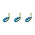 thumbnail image 1 of Transemion Anti Slip Racket Roll Tennis Handle Grip Wrap Tape Blue 110x2.5x0.2CM 3Set, 1 of 6
