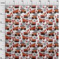 thumbnail image 3 of oneOone Tissu Polyester Spandex Orange pour Robe de Camion Tissu Imprimé au Mètre 56 Pouces de Large, 3 of 4
