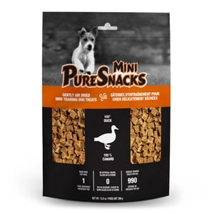 Mini-PureSnacks Air Dried Duck Trainers, 396g