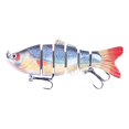 thumbnail image 2 of Riforla Hameçon Poisson 3D Forme de Poisson Réaliste Fournitures de Pêche pour Lac Rivière pour Passionnés de Pêche Débutants Pêche R, 2 of 5