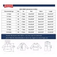 thumbnail image 3 of MeetoTime 1-10 Ans Chemise Décontractée Ample Couleur Unie Dentelle Petit Col Haut Base Garçons Filles Manches Longues Col Rond Haut, 3 of 3
