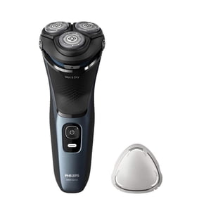 Philips Series 3100: S3133/51 Wet & Dry Electric Razor/Rotary Shaver with Pop-Up Trimmer