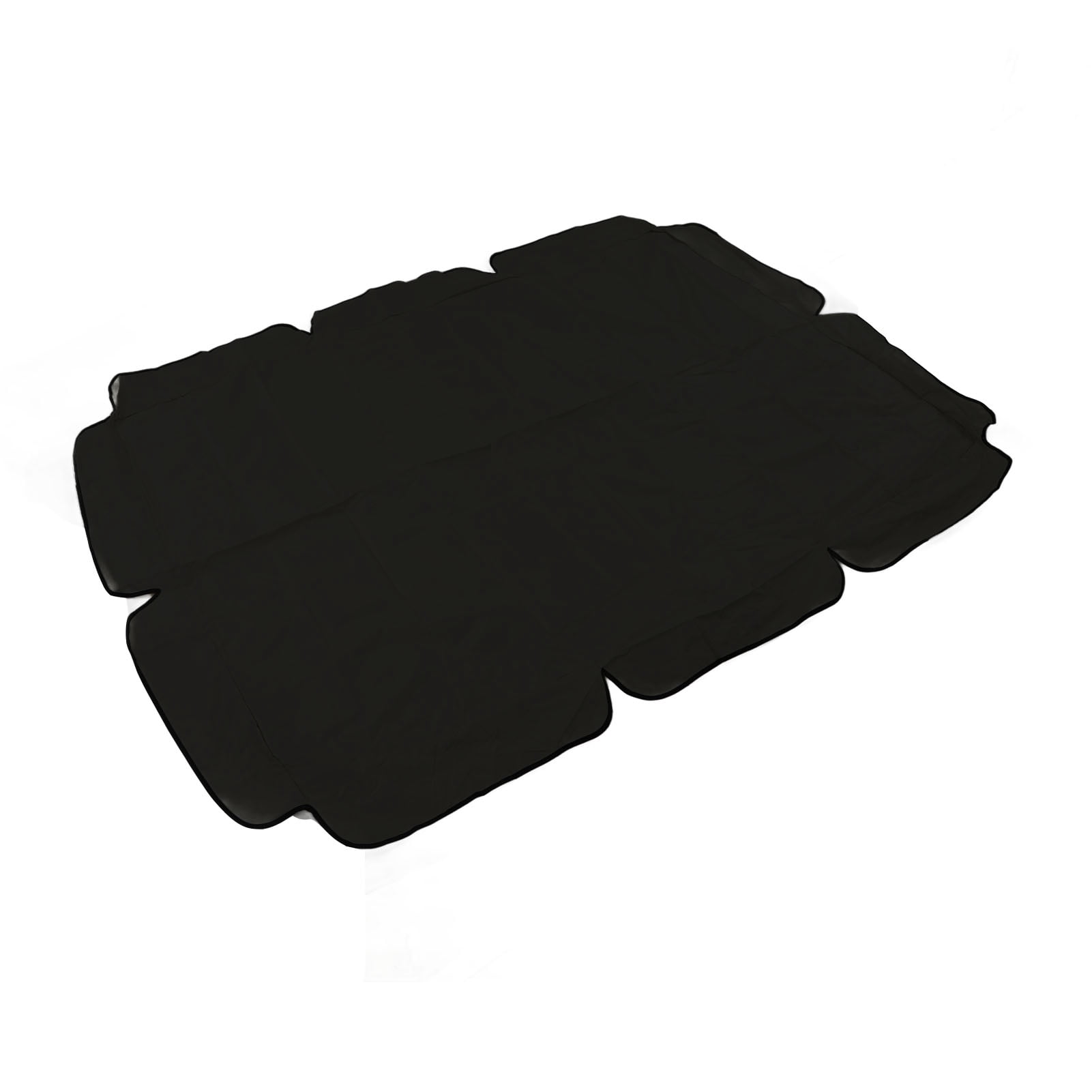 Balancelle Extérieure Auvent de Remplacement pour Chaise Balançoire Auvent de Remplacement Imperméable pour Chaise Balançoire Extérieure Tissu Oxford 420D Argenté