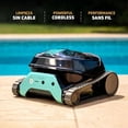 thumbnail image 2 of Dolphin Liberty 300 Cordless Robotic Pool Vacuum Cleaner — Simple Inductive Charging — Click-Up for Easy Removal — Ideal for Above and In-Ground Pools up to 33 FT in Length, 2 of 5