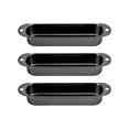 thumbnail image 4 of Guitar Pickup Cover, 3Pcs Copper Closed Shell Single Coil Pickup Covers Easy to Install Electric Guitar Single Coil Pickup Cover Guitar Musical Accessories for Electric Guitar, 4 of 8