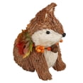 thumbnail image 3 of Artificial Straw Squirrel/Fox Ornaments Village Style Easter Animal For Garden Home Decor, 3 of 13