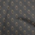 thumbnail image 1 of oneOone Rayon Gray Fabric Floral Sewing Craft Projects Fabric Prints By Yard 56 Inch Wide, 1 of 5