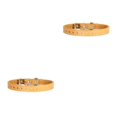 thumbnail image 1 of Youkk 1/2/3/5 Collier de Chat Durable et Durable - pour une Expérience Sans Souci Whelping Col Nouveau-Né Chien Whelping Collier Réglable Kaki 2PCS, 1 of 6