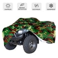 thumbnail image 3 of Housse Universelle Robuste pour VTT et ATC 190T, Imperméable et Antipoussière, Anti-UV, Ripstop, Plage, Camouflage, 3 of 8