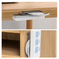 thumbnail image 4 of 3Pcs Wall Mount Power Strip Holder Cable Organizer Clips Reusable Socket Fixer for Kitchen Home and Office, 4 of 7