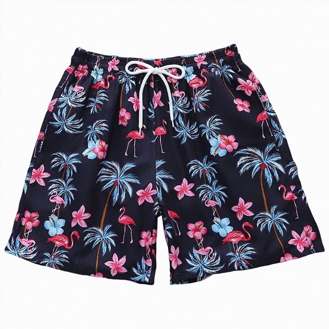 Gubotare Short Cargo Garçon Tout-Petit Short pour Homme Évacuant l'Humidité devant Plat Extensible Performance Short 2t 3t (Noir,2-3 Ans)