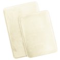 thumbnail image 2 of Set of 2 Large Clara Clark Bath Mat Bathroom Rug - Absorbent Memory Foam Bath Rugs - Non-Slip, Thick, Cozy Velvet Feel Microfiber Bathrug, Plush Shower, Toilet- Floor Bathmats Carpet - White - 20"x32", 2 of 6