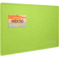thumbnail image 1 of Large Bulletin Board Large Cork Board Alternative for Wall x Felt Board Foldable Notice Board Pin Board Vision Board -, 1 of 7