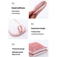 thumbnail image 3 of Meitianfacai 4PCS Reusable Dish Washable Sponge Microfiber Scouring Sponge With 2Sticky Hooks, 3 of 9