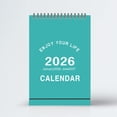 thumbnail image 1 of 2026 Desk Calendar - English Version with Monthly Pages for Office, Home, and Planning | Durable Cardboard and Compact Size for Efficient Schedule Management, 1 of 8